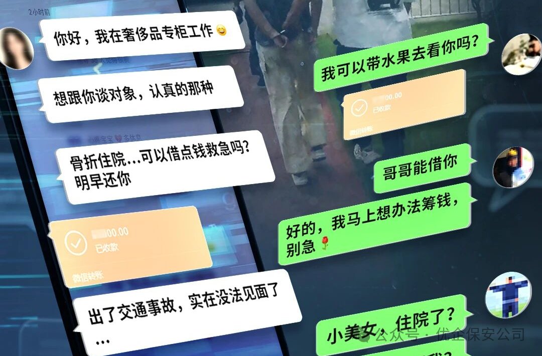 【优企反诈】|“白富美”放线,愿者上钩?